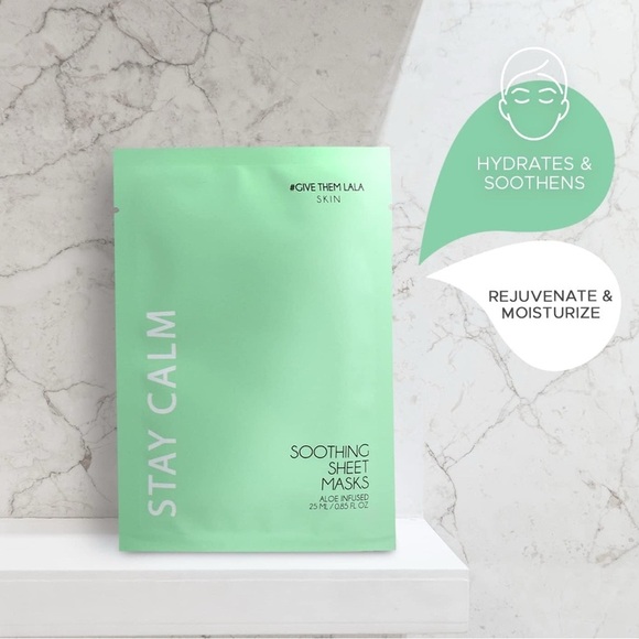 Stay Calm Soothing Sheet Masks by Give Them Lala Skin - Picture 6 of 7